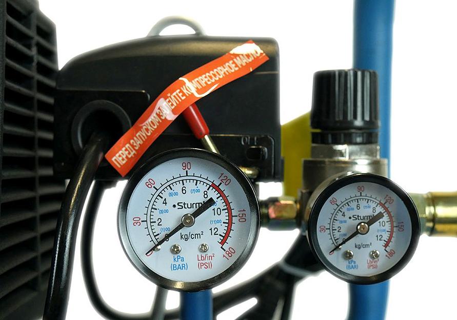 Sturm! AC93150P Воздушный компрессор Sturm!, 2000 Вт, 50л, 340л/мин, 8бар, 2850об/мин Professional [AC93150P] фото 3