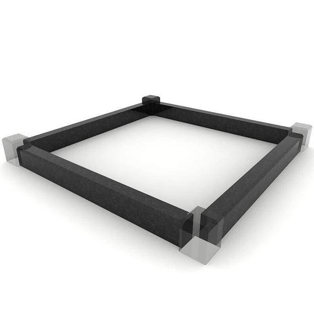 Цоколь из габбро-диабаза фото 1