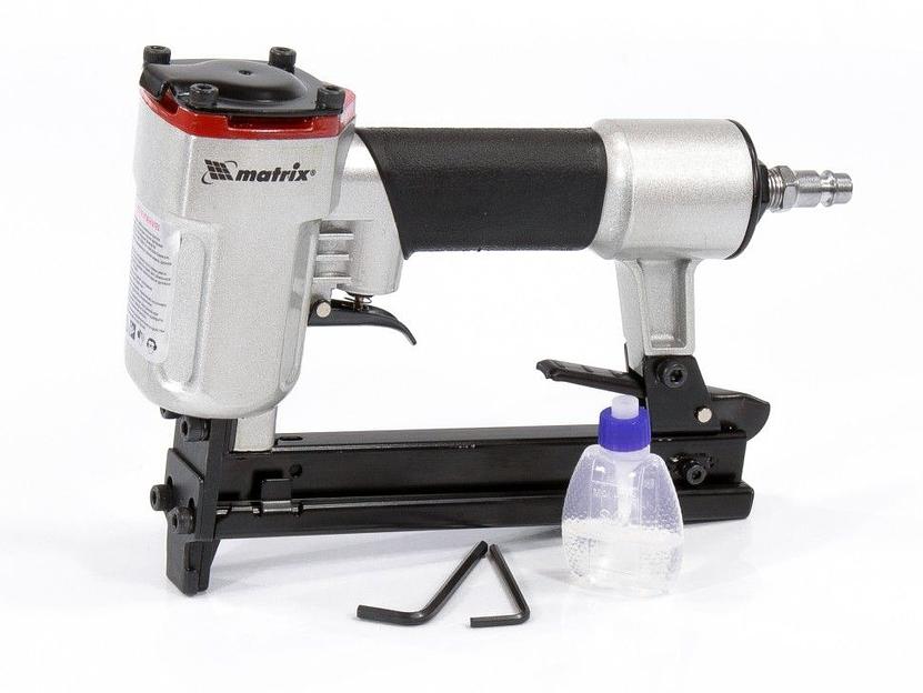 Степлер пневматический MATRIX 57420 для прямоугольных скоб от 10 до 22мм фото 1