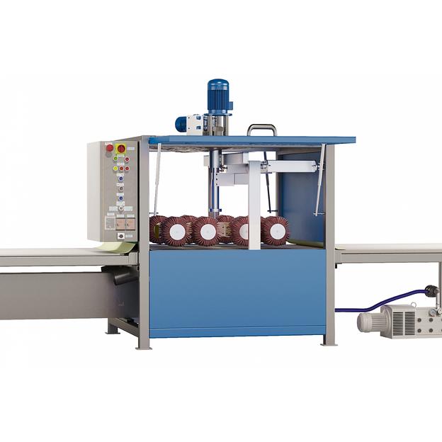 Рельефно-шлифовальный станок Анкорд РШМЧ 8-ми осевой фото 1