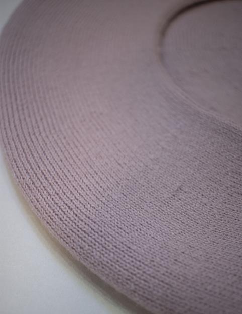 Берет женский демисезонный Пудра ОПТ фото 4