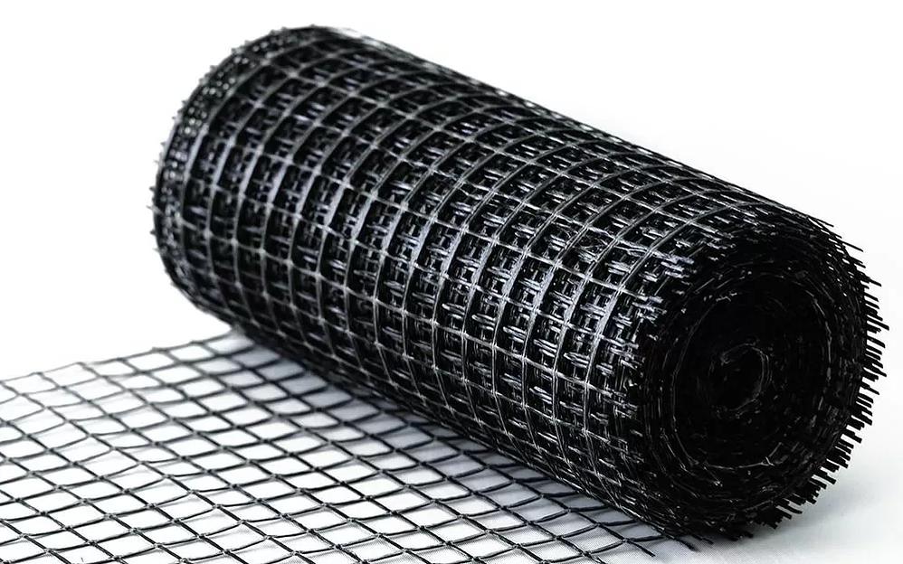 Сетка из базальта для армирования поверхностей ГБ 50/50-25 (100) Хайвей, опт фото 1