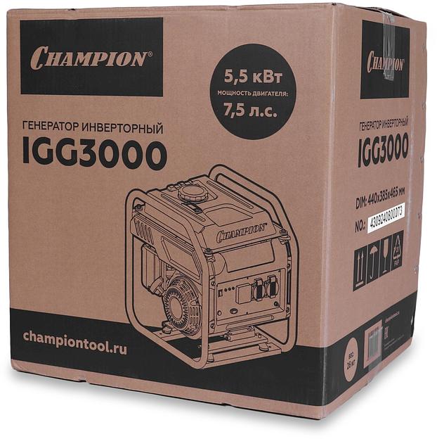Генератор Champion IGG3000 2900кВт фото 7