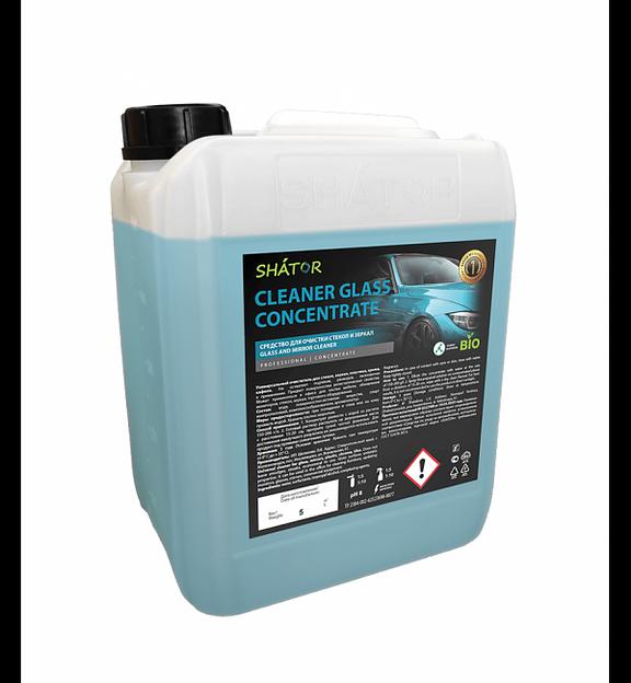 Средство для очистки стекол и зеркал «Cleaner glass concentrate» 5 л. фото 1