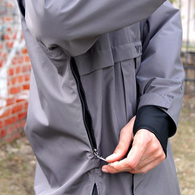 Сноубордический анорак WVX Stil серый ОПТ фото 7