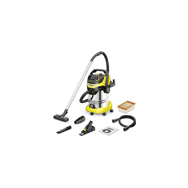 Строительный пылесос Karcher WD 6 P S V-30/6/22/T + DDC (YSY), желтый [1.628-382.0] фото 1