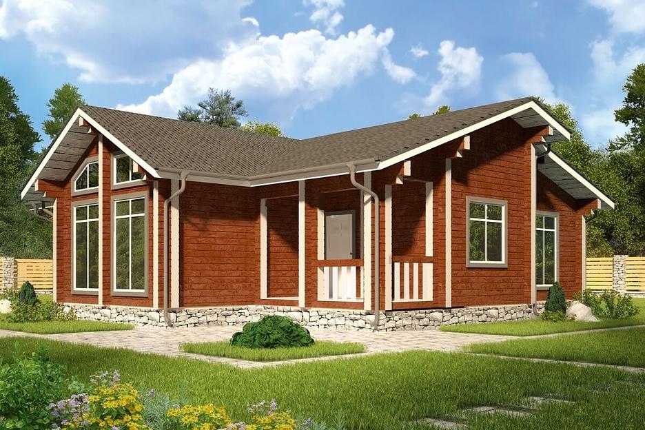 Проект дом из бруса «Грейсвуд» фото 2