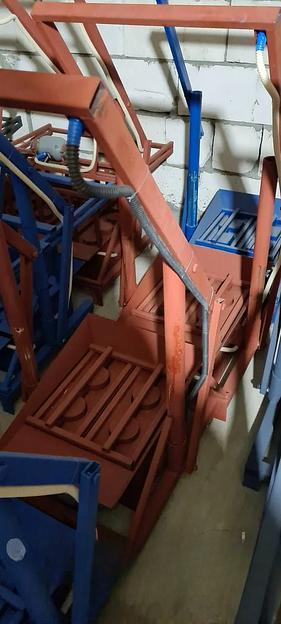 Станок для производства пескоблока «Марс» круг фото 2