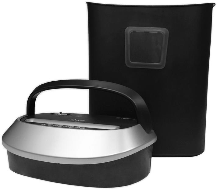 Шредер Heleos УМ30-4 черный (секр.P-4) фрагменты 14лист. 30лтр. скрепки скобы пл.карты CD фото 3