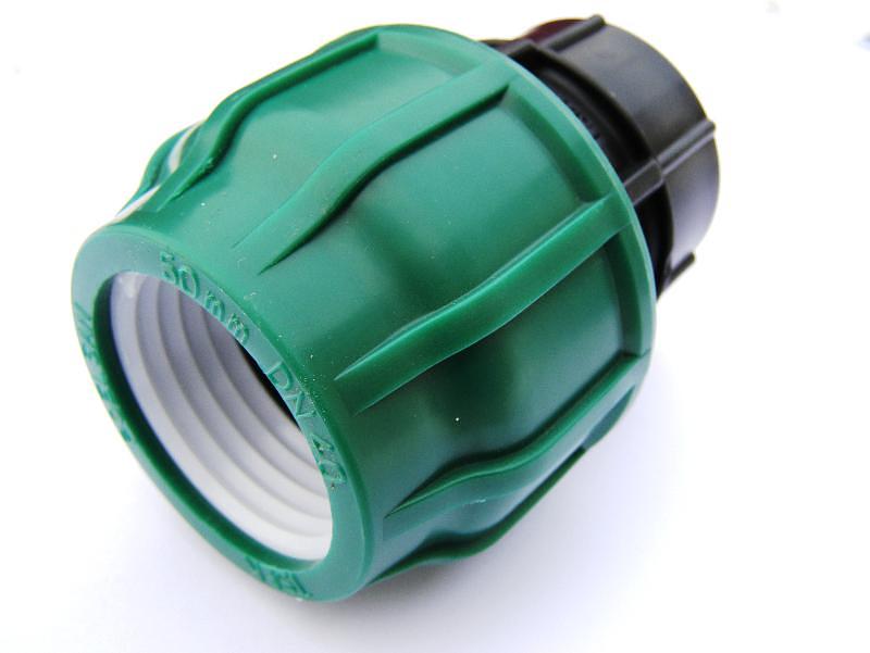 Муфта ПНД 25x1 с внутренней резьбой компрессион. фото 3