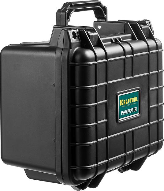 KRAFTOOL PANZER-10, 270 х 240 х 170 мм, (10″), IP55, ударопрочный пластиковый ящик (38251-10) фото 3