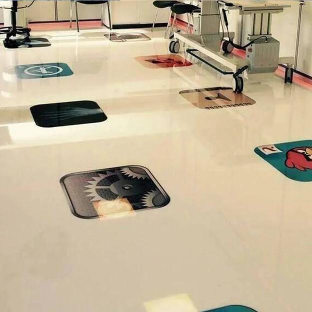 «Тэпинг Пол» 205 «Прозрачный 3D» двухкомпонентный эпоксидный прозрачный наливной пол ОПТ фото 1