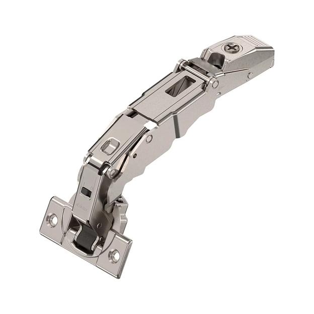 71B7550 CLIP top BLUMOTION петля с большим углом открывания с нулевым вхождением 155°, накладная, чашка петли: на шурупы ОПТ фото 1