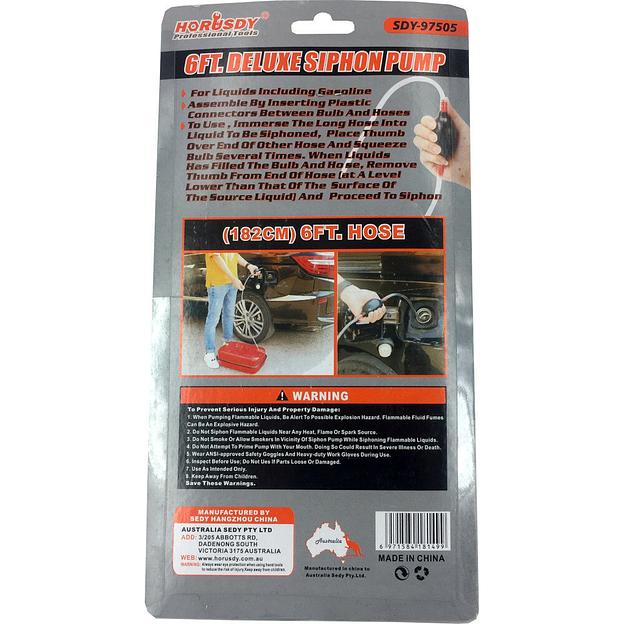Ручной Насос Для Перекачки Жидкостей Груша 182см Horustu SDY-97505 фото 2