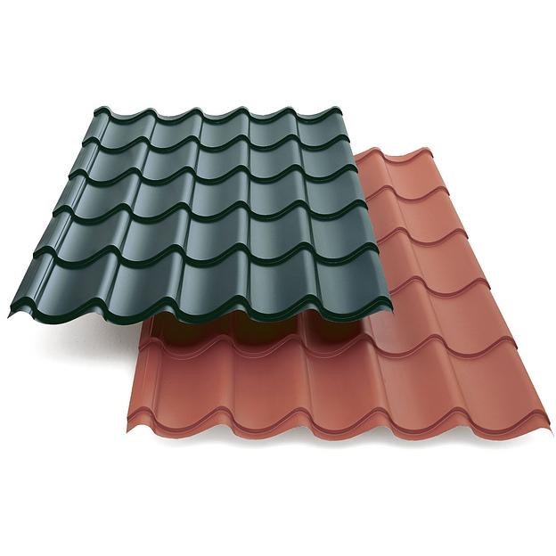 Металлочерепица «Супермонтеррей» матовая 0,45 мм опт фото 1