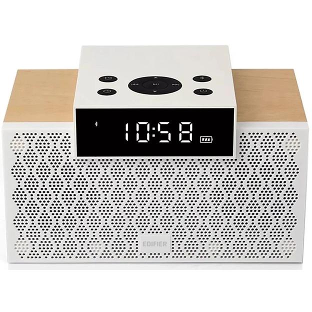 Edifier MP260 White {53Гц - 18000Гц,литий-ионные аккумуляторы (Li-Ion), 2 x 2600 мАч,AUX, USB, Bluetooth,цвета: белый} фото 1