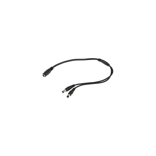 Разветвитель DC Falcon Eye W-SP1-2H, 0.4м черный фото 1