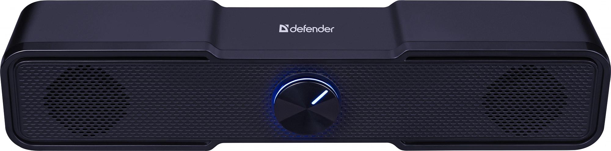 Саундбар Defender Z12 2.0 черный 6Вт фото 4