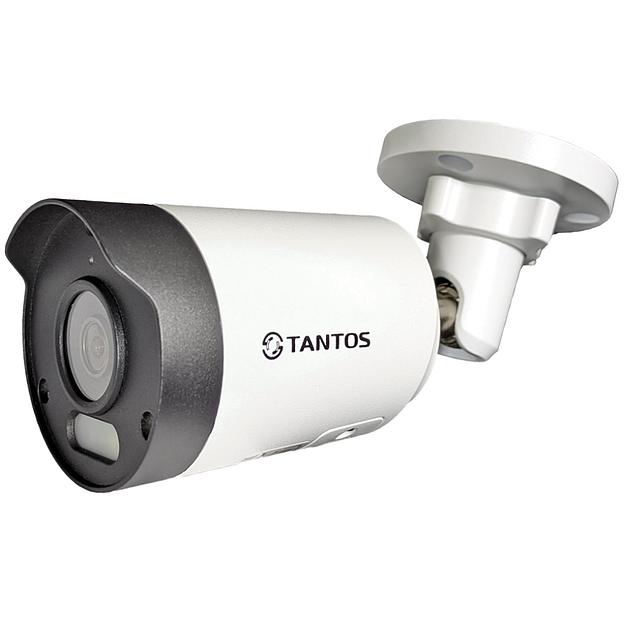 Камера видеонаблюдения IP Tantos TSi-Pe25FP 2.8-2.8мм цв. корп.:белый/черный (00-00122956) фото 1