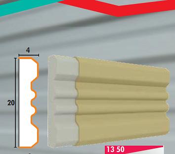 Наличники, подоконники из пенополистирола 4х20 см (13 50) ОПТ фото 1