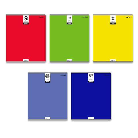 Тетрадь общая на скобе А5, 48 л., клетка, Моноколор, 48ТЕТк-005, SVETOCH фото 1