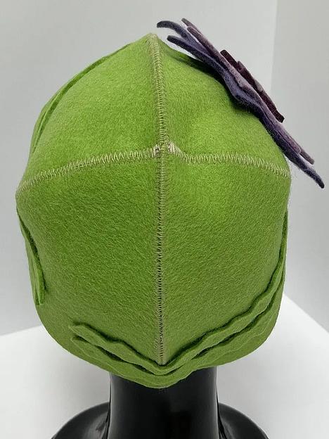 Шапка для бани и сауны женская Горизонт «Нежность» ОПТ фото 4