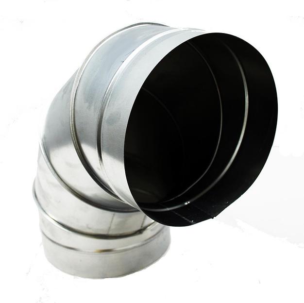 Колено 90/150мм металл фото 1