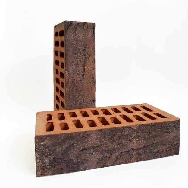 Кирпич лицевой, Смог 1.0 НФ 250х120х65 мм, М150, опт фото 1