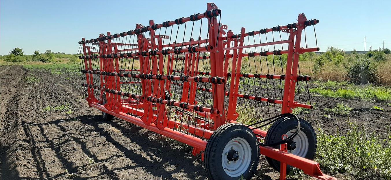 Бороны пружинные БПУ фото 2