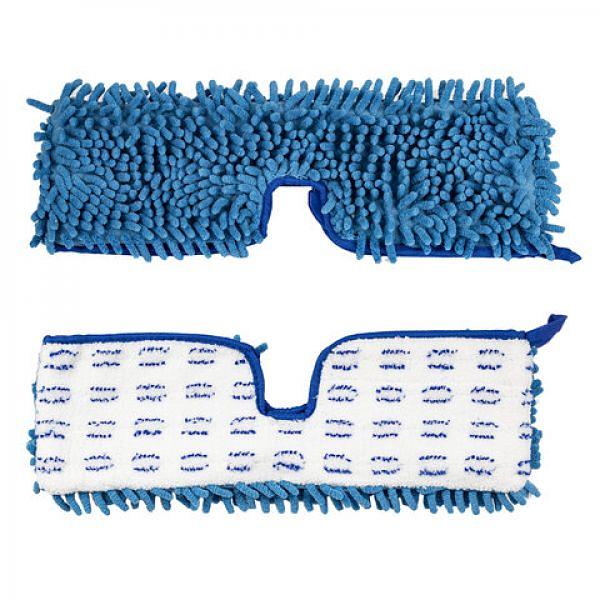 Швабра двусторонняя 40 см, телескопический черенок 130 см (алюминий), резьба 1,6 см, микрофибра, LAIMA, 601465 фото 4