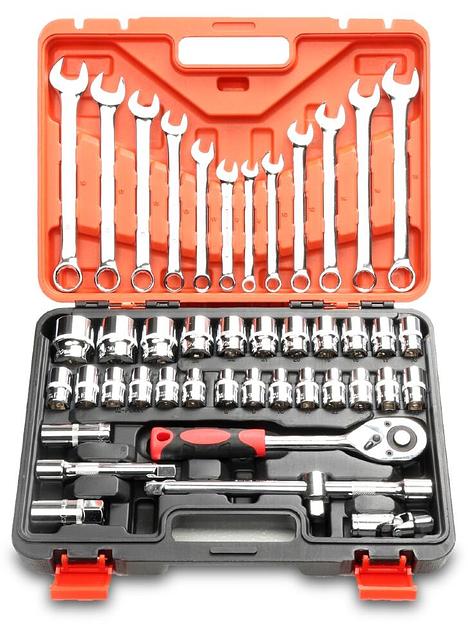 Набор инструментов 44 предмета 1/2 дюйма GOODKING 10044-K фото 1