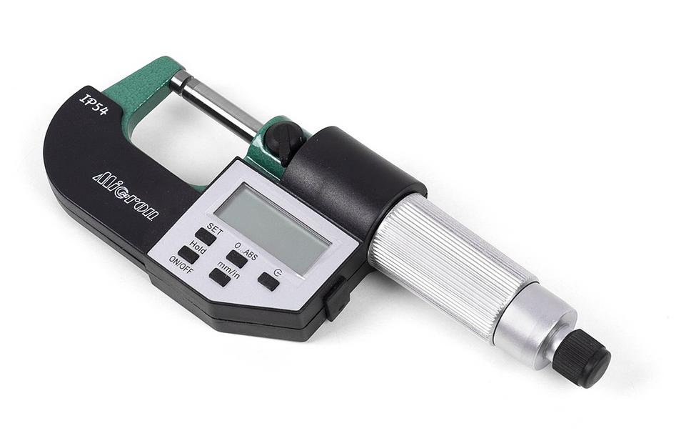 Микрометр гладкий МКЦ-  25 0,001 электр. 2-кн. IP65 МИК PRO с поверкой фото 3