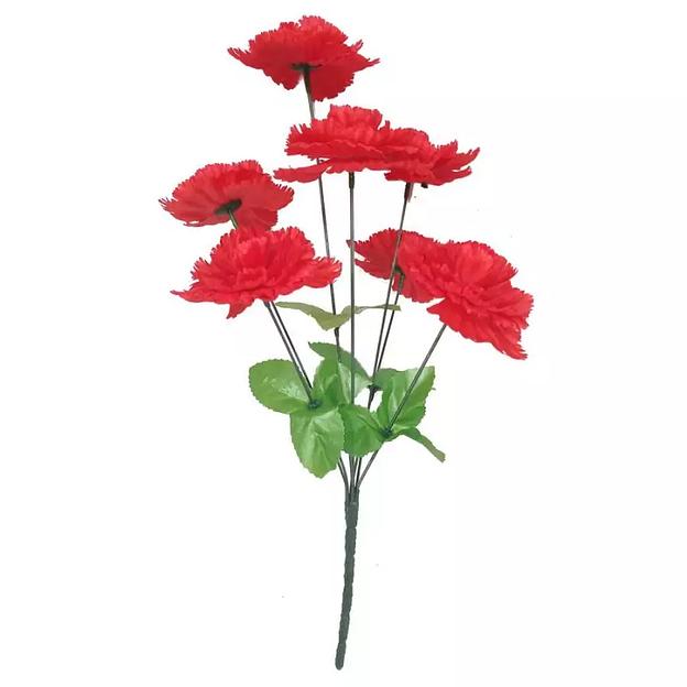 Букет с гвоздиками 7 голов 45см 350-538 350-697 фото 2