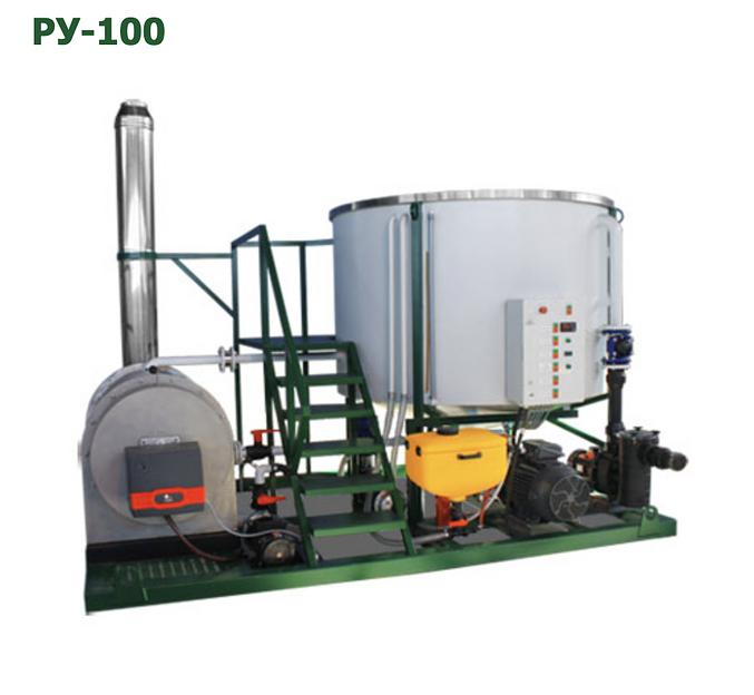 Растворный узел РУ 100 без диспергатора фото 1