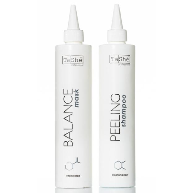 Tashe professional набор для пилинга кожи головы 100/100мл (пилинг+маска-баланс) фото 1