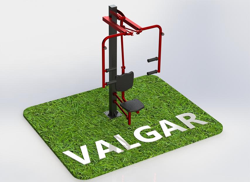 Уличный тренажер «Баттерфляй одинарный» фото 1