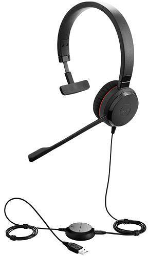 Гарнитура проводная Jabra Evolve 30 II MS Mono (5393-823-309) фото 4