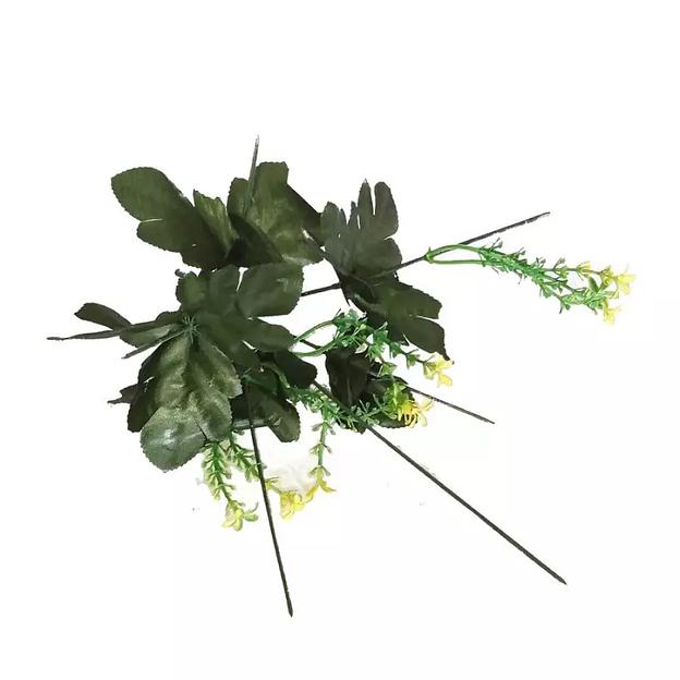 Подбукетник 6 голов 5 листов и 3 добавки 34см 012-040/083 фото 3