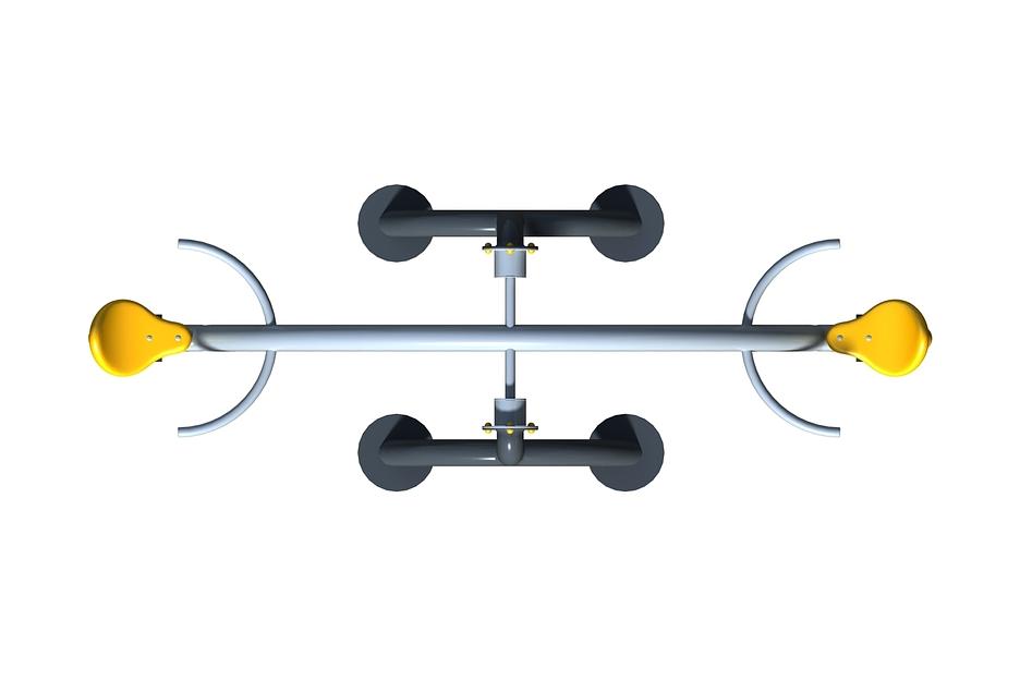 Качалка-балансир «КЧ-017», 2840х990х1150 мм, под заказ ОПТ фото 2