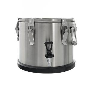 Термоконтейнер Foodatlas Pro 10 л с краном нержавеющая сталь фото 1