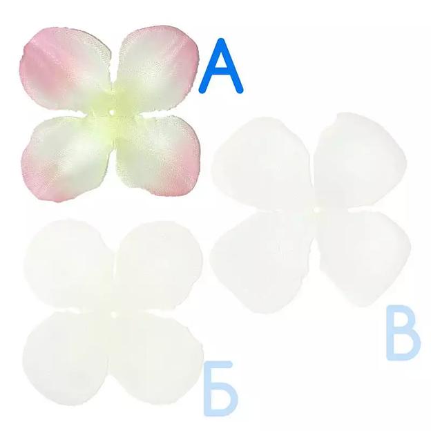 Заготовка для розы 190-3 Лимонная розов.кант загнут. 4-кон. (x1) 10см 2146шт/кг фото 2