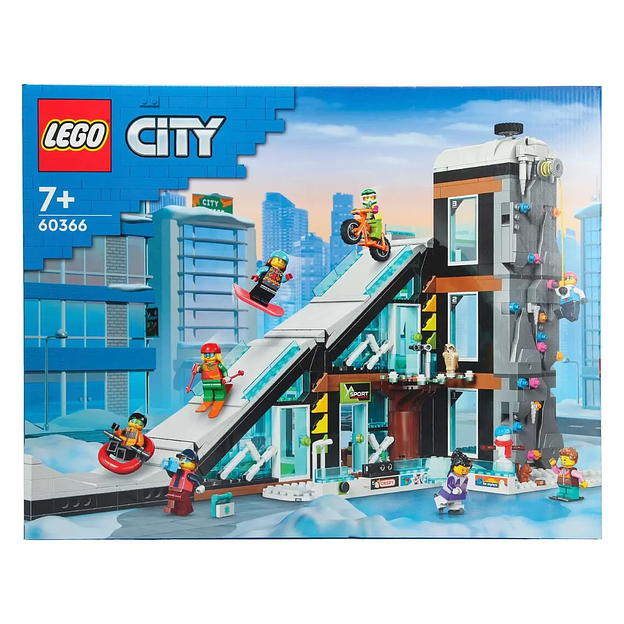 Конструктор LEGO City Горнолыжный и скалолазный центр 60366 фото 1
