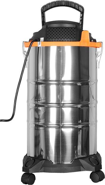 Строительный пылесос Ресанта ПС-1500/30 1500Вт (уборка: сухая/влажная) серебристый фото 4