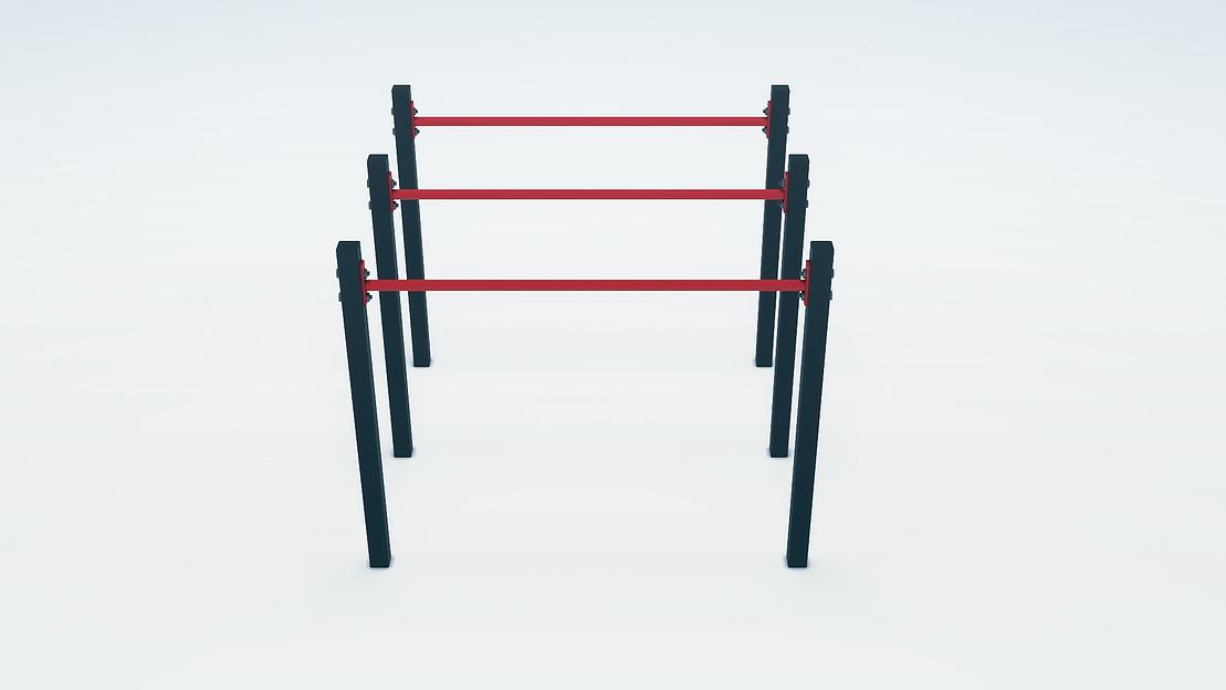 Брусья тройные фото 1