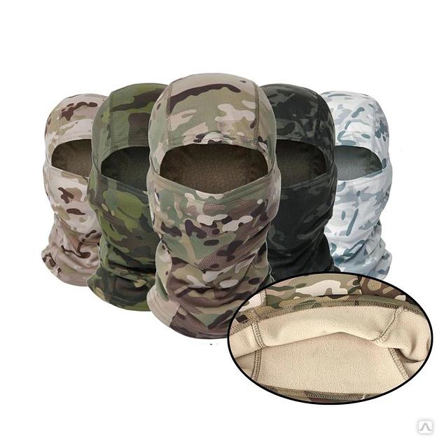 Балаклава тактическая 2-х слойная зимняя опт фото 2