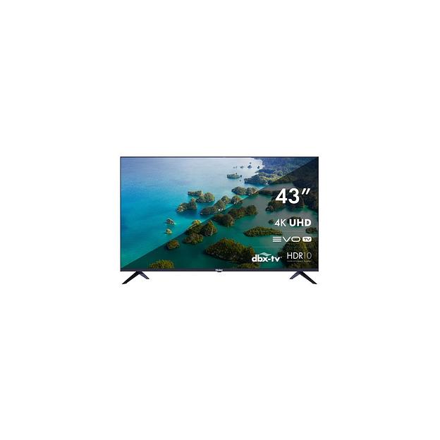 43" Телевизор HAIER Smart TV S2, 4K Ultra HD, черный, СМАРТ ТВ, Android TV фото 1
