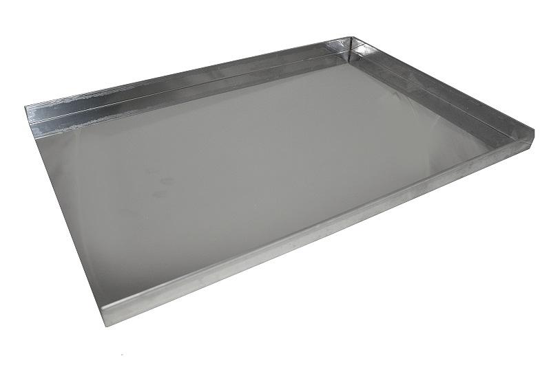 Противень 600*400 мм. h=3 см. (3 борта) нерж. 0,8мм MG /1/ фото 1