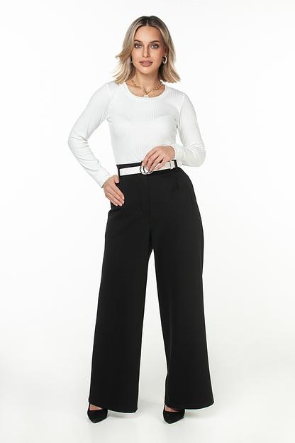 Брюки палаццо  TR_035/BLK  фото 2