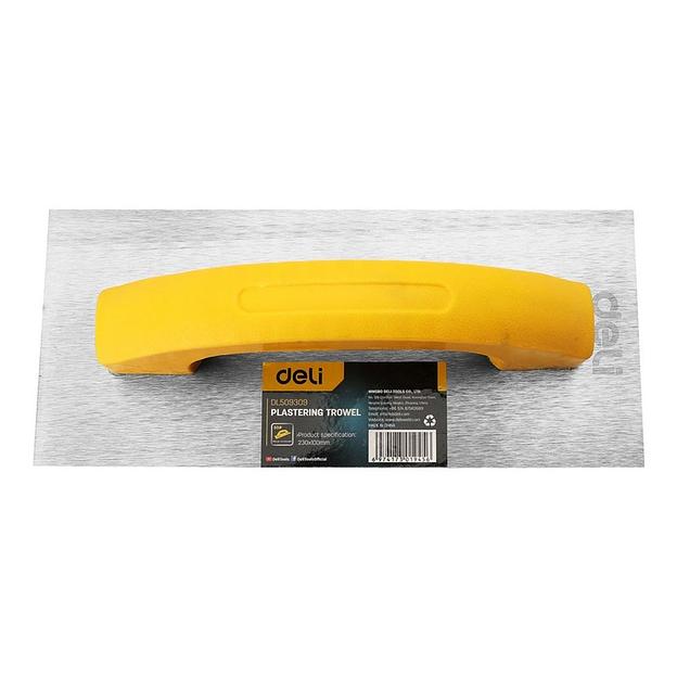Отделочный инструмент Deli Кельма штукатурная прямоугольная Deli DL509309 230х100мм фото 4
