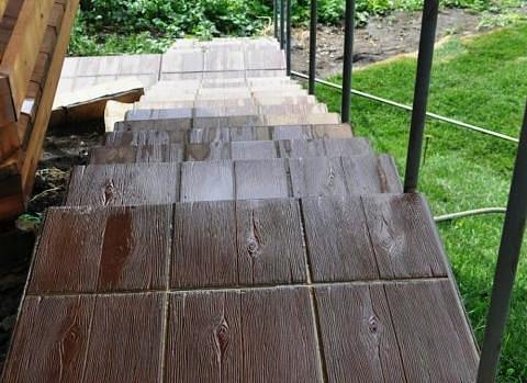 Форма для тротуарной плитки «9 кирпичей» 200х100х60 мм фото 5